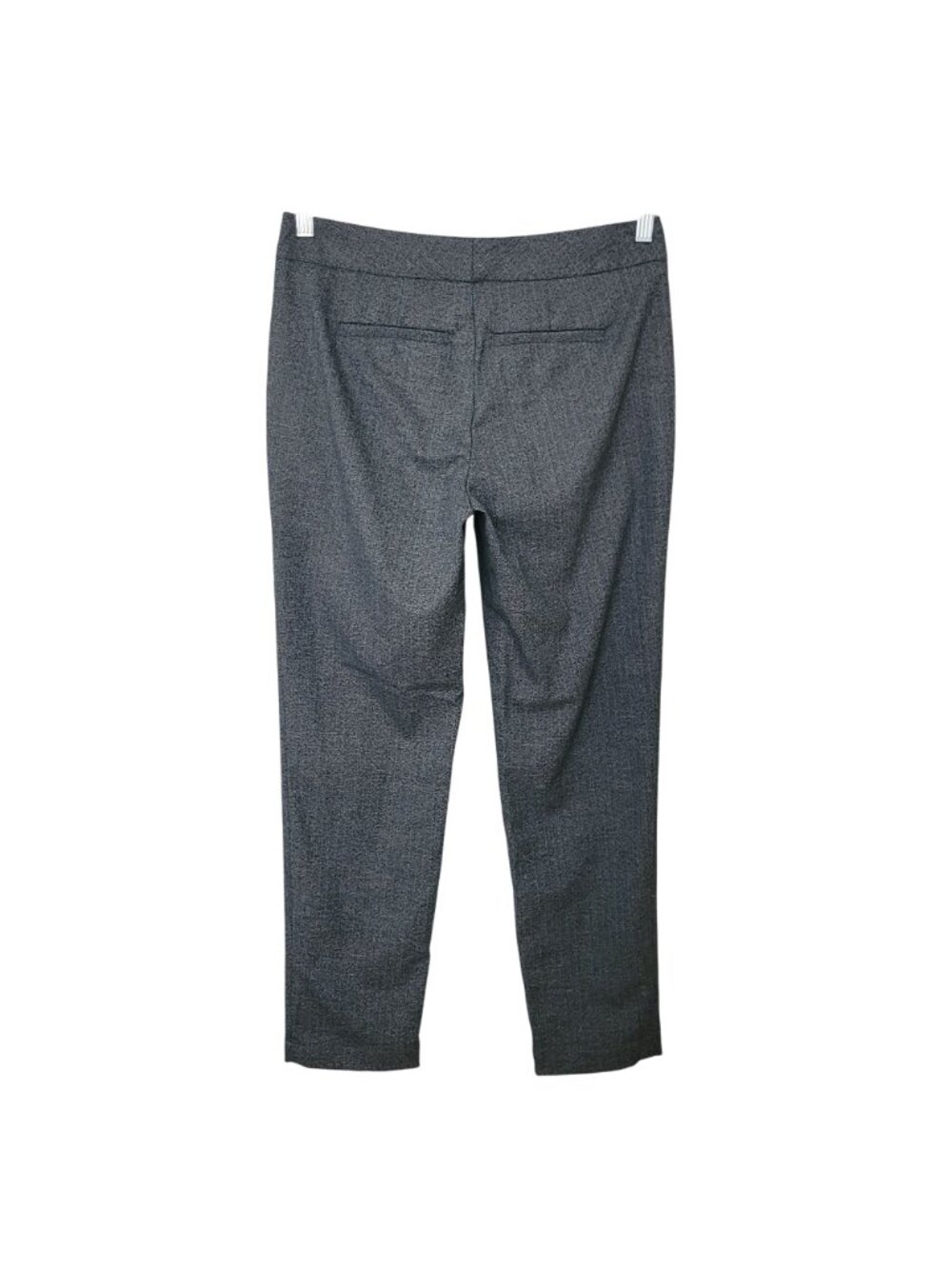 Ecru Mayfair Classic Trouser Pant Womens Size 4 Gray Blue Pockets Career NWT - Picture 2 of 7